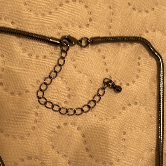 Set of Three Silver Tone Necklaces - Picture 10 of 13